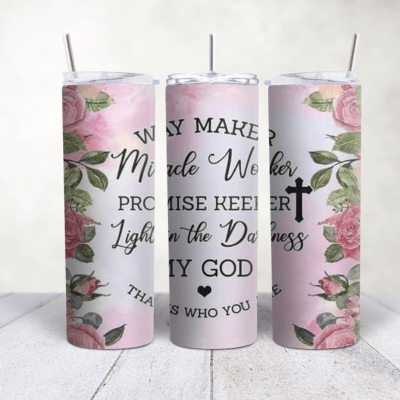 Faith-Inspired 20oz Tumblers - Radiant Reflections