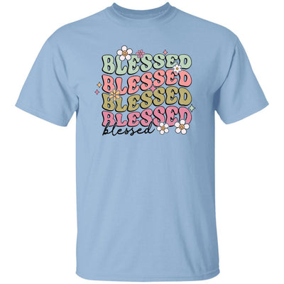Be Blessed Retro T-Shirt - Radiant Reflections