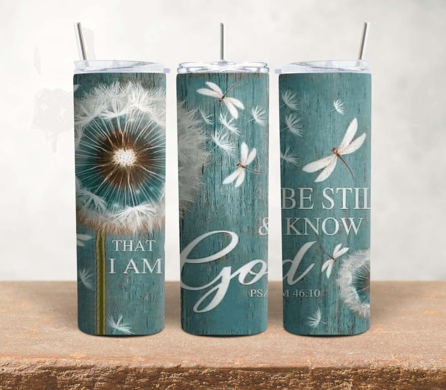 Be Still and Know| 20oz Stainless Steel Tumbler - Radiant Reflections