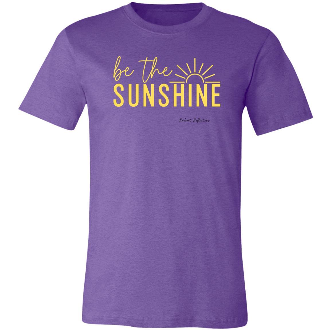 Be the Sunshine| Unisex Jersey Short-Sleeve T-Shirt - Radiant Reflections