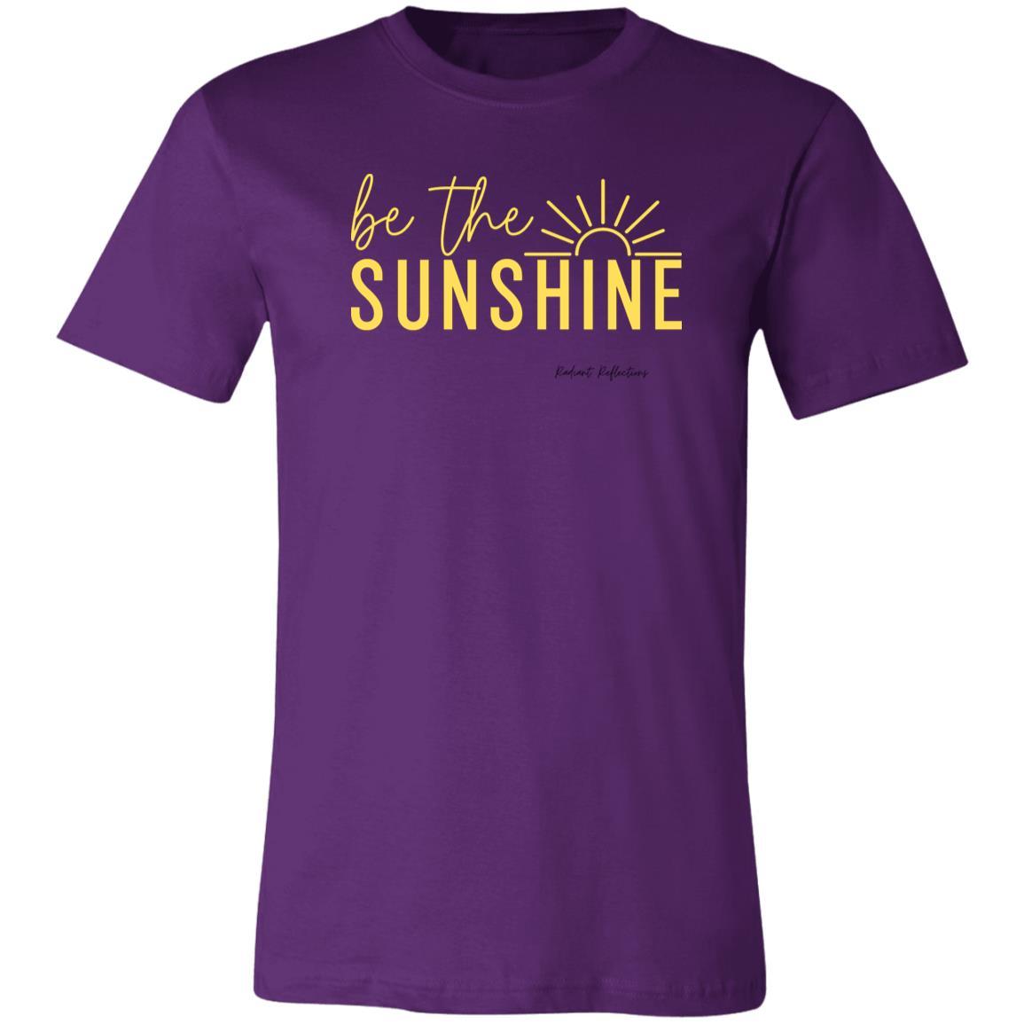 Be the Sunshine| Unisex Jersey Short-Sleeve T-Shirt - Radiant Reflections