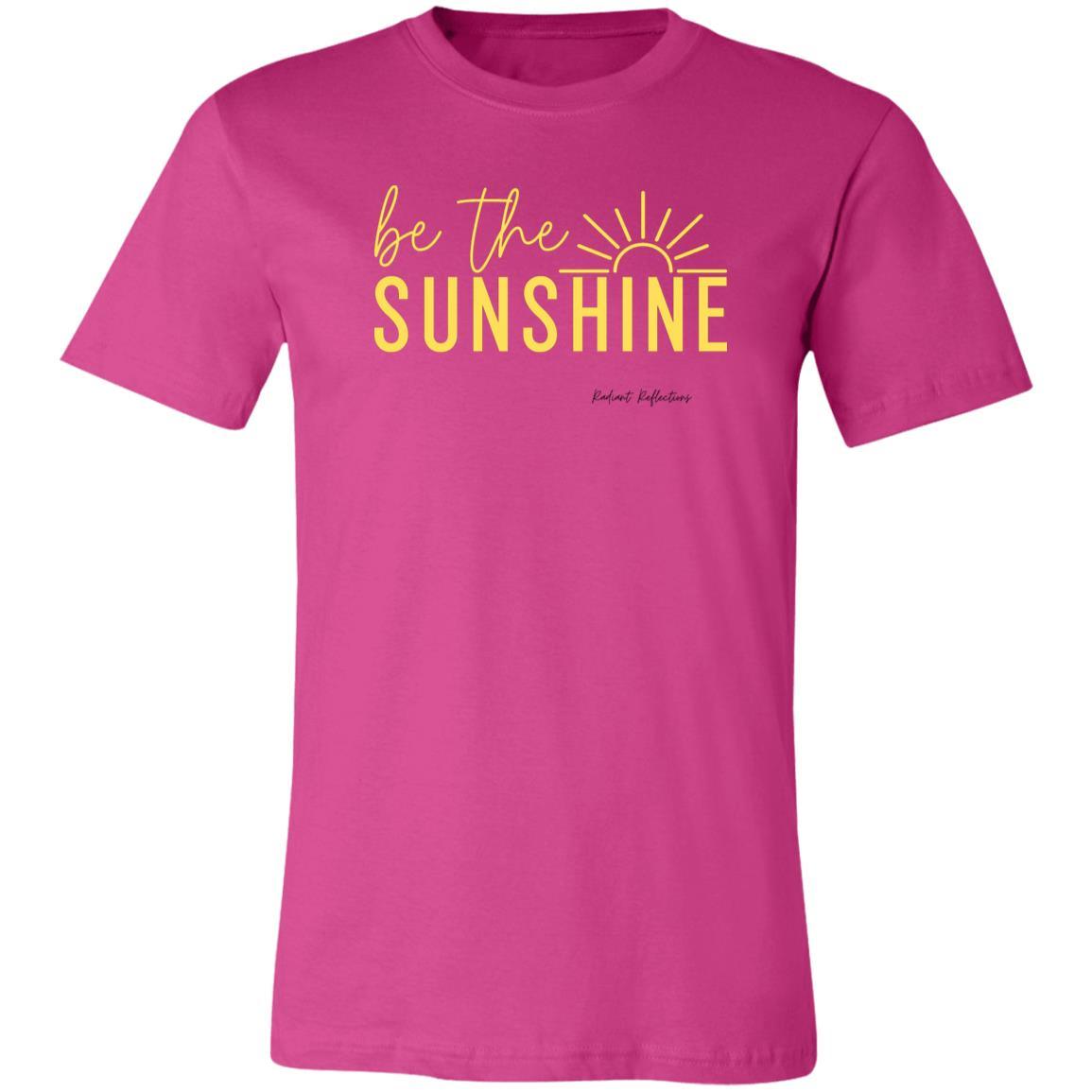 Be the Sunshine| Unisex Jersey Short-Sleeve T-Shirt - Radiant Reflections