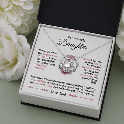 Daughter| Beautiful Chapters, Love DAD | Love Knot - Radiant Reflections