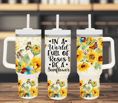 In A World Full Of Roses|40oz Tumbler S.S. - Radiant Reflections
