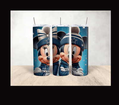 Mickey Mouse Dallas Cowboy - Radiant Reflections