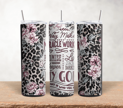 Way Maker|20oz Stainless Steel Tumbler - Radiant Reflections