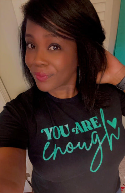 You are enough | Short-Sleeve T-Shirt - Radiant Reflections
