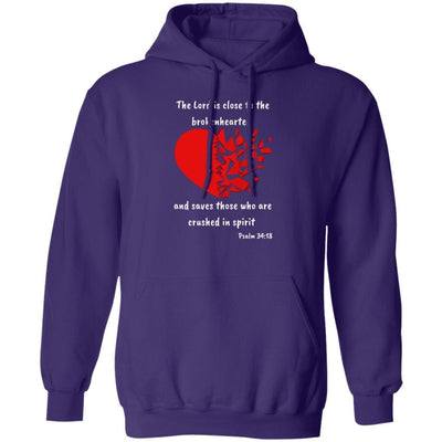 Close to Broken Heart| Pullover Hoodie - Radiant Reflections