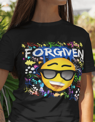 FORGIVEN| COOL EMOJI| T-Shirt - Radiant Reflections