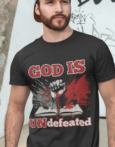 God is Undefeated . T-Shirt - Radiant Reflections