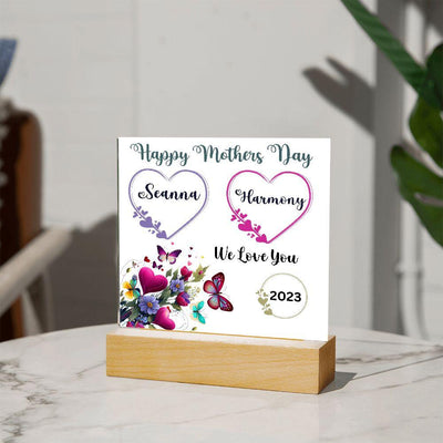 Mother's Day Acrylic Plaque - Radiant Reflections