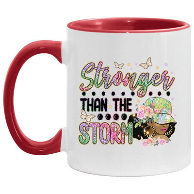 Stronger than the Storm| 11 oz. Accent Mug - Radiant Reflections