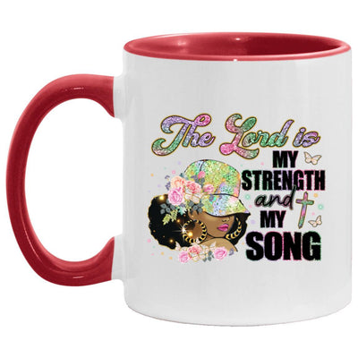 The Lord is my Strength| 11 oz. Accent Mug - Radiant Reflections