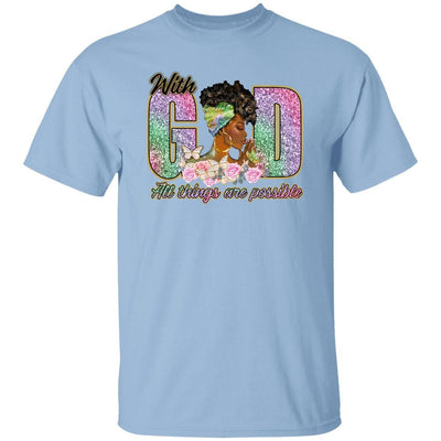 With God all things are Possible |T-Shirt - Radiant Reflections